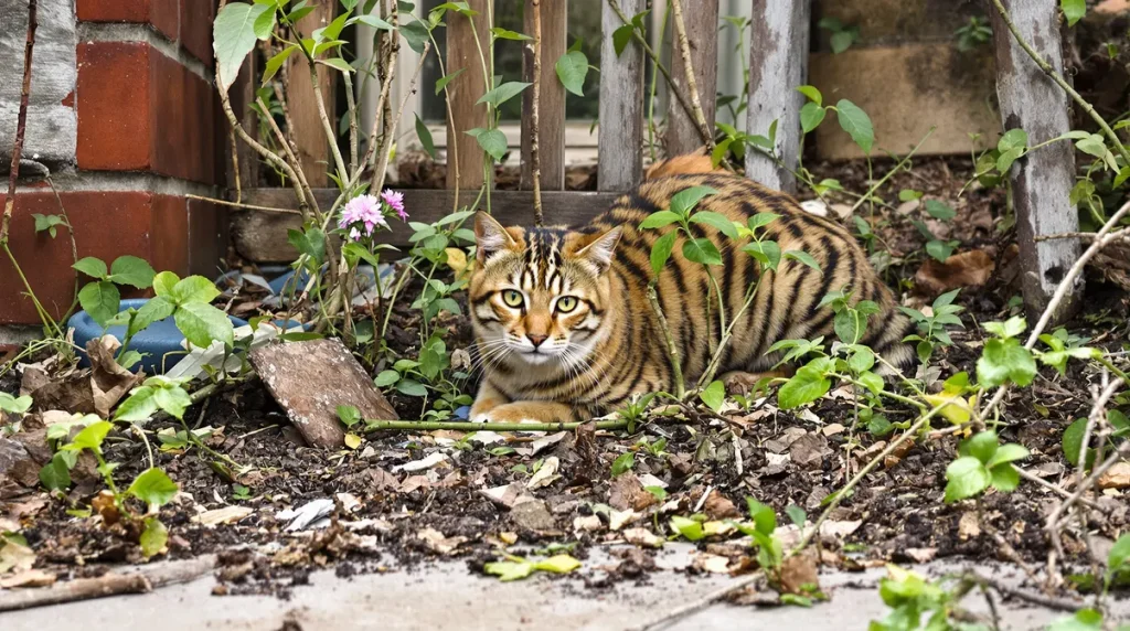 Le chat du voisin abîme votre jardin : que faire ?